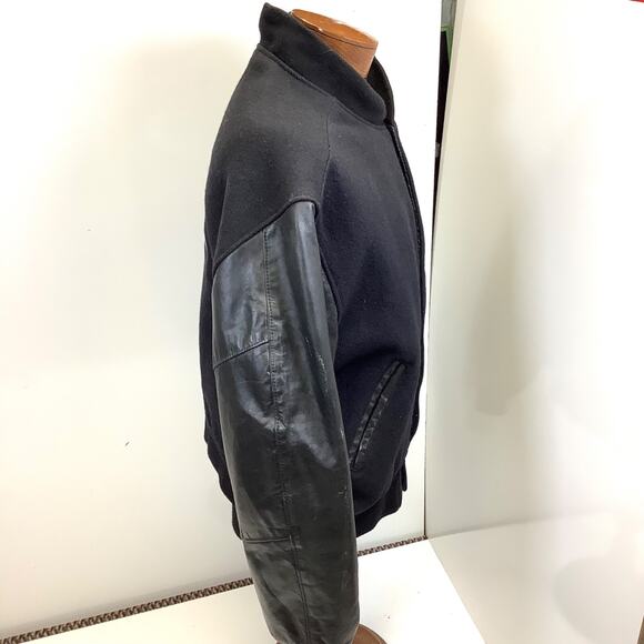 Kodiak Alaska Ship Jacket Coat Mens Sz XL Full Snap Excelled NY USA Wool Leather - Picture 4 of 9